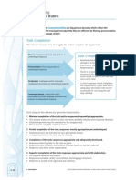 Level 1 Explanation Rubric