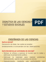 Didactica de Las Ciencias Naturales y Estudios Sociales