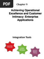 Achieving Operational Excellence and Customer Intimacy: Enterprise Applications