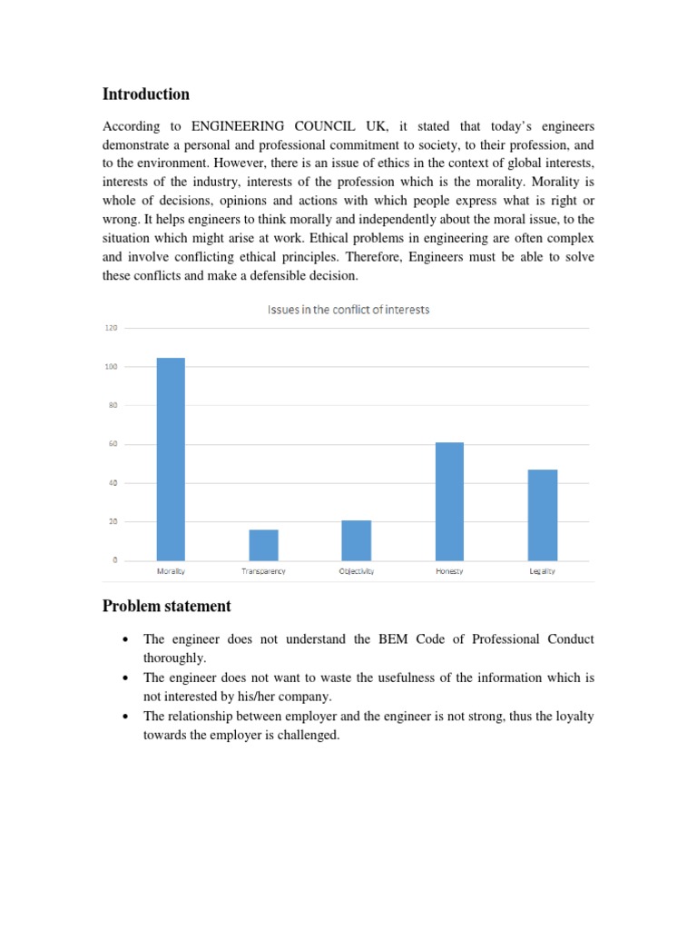 Engineer Society Assignment 1 Pdf Engineer Conflict Of Interest