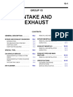 Intake and Exhaust: Group 15