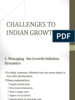 Challenges To Indian Growth