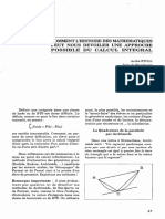 Sobre El Calculo Integral