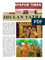 Mayapur Times: Jhulan Yatra