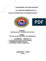 GRUPO 13 Uso de las estrategias de aprendizaje.docx