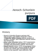 Henoch Schonlein Purpura