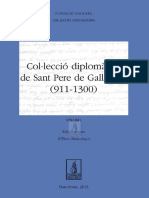 Col·lecció Diplomàtica de Sant Pere de Galligants (911-1300) Vol. I