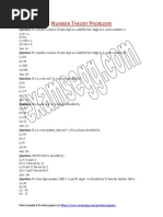 Examsegg's Number Theory Questions For MBA Entrance Exams