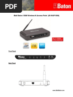 Iball Baton 150M Wireless-N Access Point (Ib-Wap150N) : Front Panel