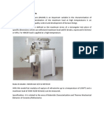 Hot Modulus of Rupture