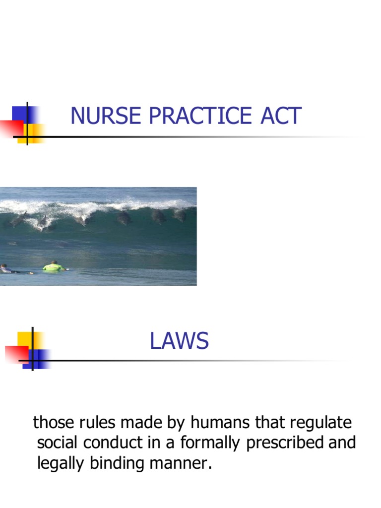 Nurse Practice Act1 | PDF | Licensure | Nursing