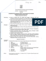 077 2007 SK Rektor Tentang Pemberhentian Dengan Hormat Atas Permintaan Sendiri Sebagai PNS Ir. Budiono M. W. MT 23-4-2007