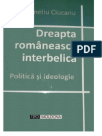 Corneliu Ciucanu Dreapta Romaneascäƒ Interbelicäƒ PDF