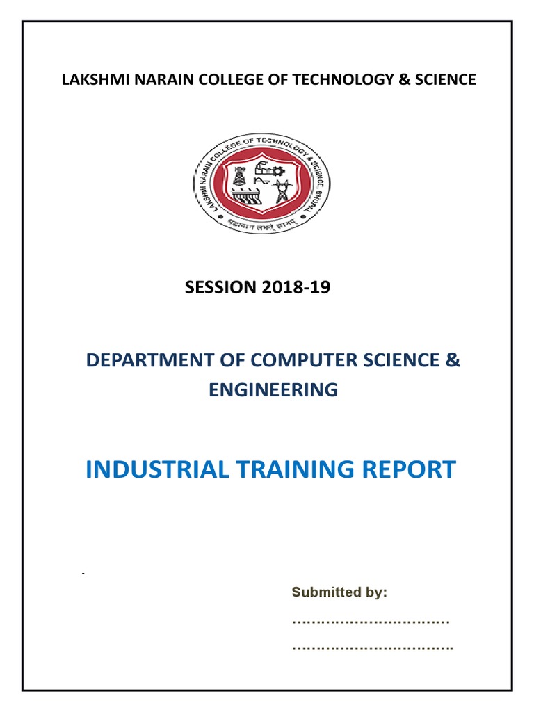 2018-19 CS Engineering Training Report | PDF | Technology & Engineering
