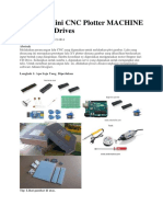 Arduino Mini CNC Plotter MACHINE From DVD Drives