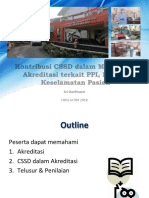 Kontribusi CSSD Dalam Menunjang Akreditasi Terkait PPI, Oenfi, HISSI Jatim 2018