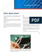 Motor Space Heater: Applications Engineering