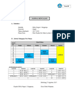 Jadwal Pelajaran