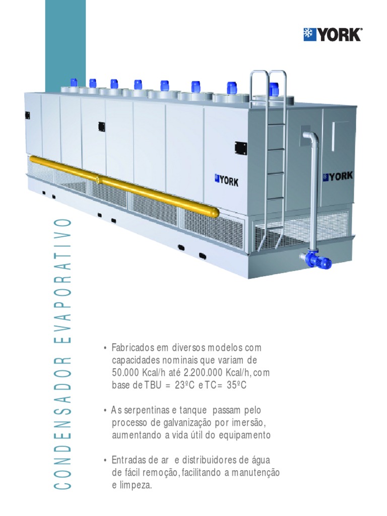 Condensador Evaporativo York PDF | PDF | Natureza