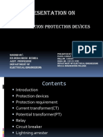 Presentation On: Substation Protection Devices