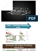 Skill Hunting Project - 2018