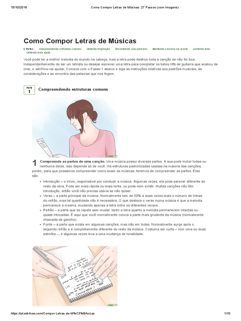 1 Significado Dos Nomes, PDF, Composições para música vocal