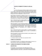 Demolición de pavimento flexible y reposición de carpeta asfáltica