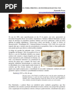 O Coração da terra prestes a se incendiar mais uma vez