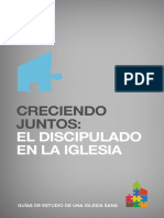 Creciendo Juntos - EL DISCIPUILADO EN LA IGLESIA PDF