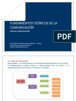 1.5. Tipos de Comunicación