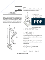 Solution:: Me 307 - Machine Elements I Tutorial 7 - Part Ii " Static Design Criteria "