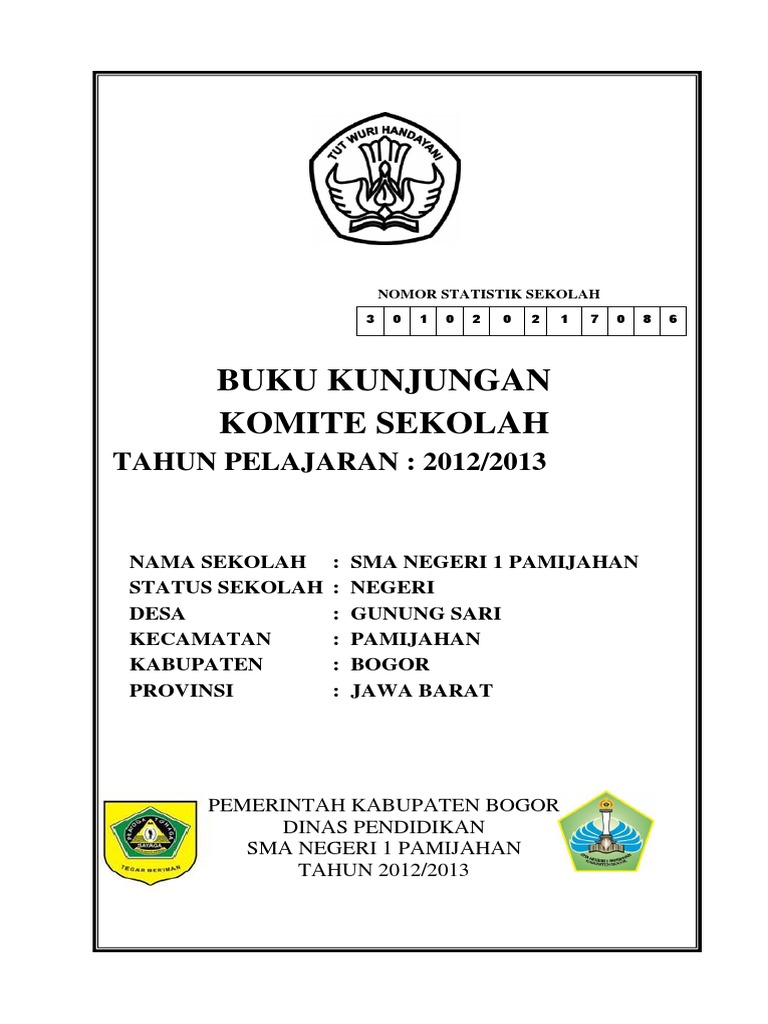 2 Buku Kunjungan Komite Sekolah