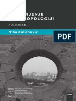 Objašnjenje U Antropologiji, Nina Kulenović