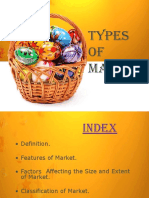 Types of Market