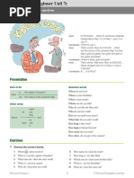 Beginner Unit 7c PDF