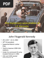 The Mysterious Assassination of J.F. Kennedy