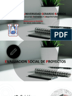 Exposicion Evaluacion Social de Proyecto PDF