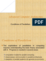 Advanced Computer Architecture: Conditions of Parallelism