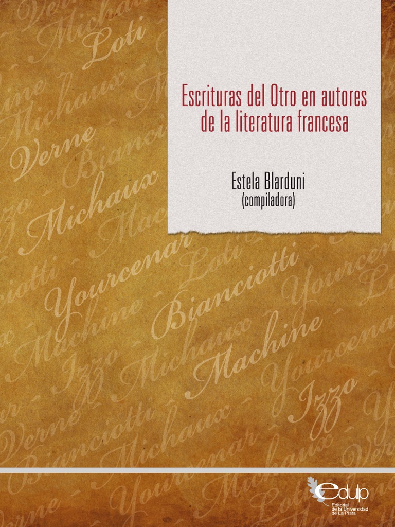 La Escritura Del Otro-Blarduni PDF Relativismo Michel De Montaigne foto Foto