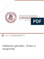 Viešosios Gėrybės - Žinios Ir Saugumas