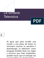 La Sintaxis Televisiva