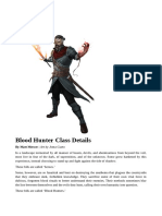 The Class Blood Hunter 5.0