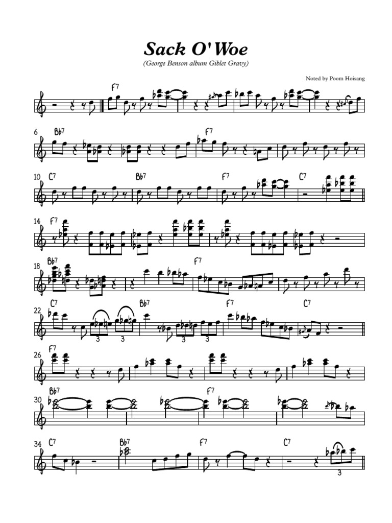 Sack O' Woe - George Benson | PDF