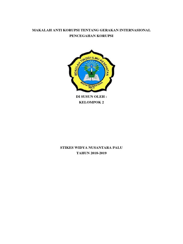 Makalah Korupsi Pdf