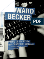 Manual de Escritura para Científicos Sociales Becker