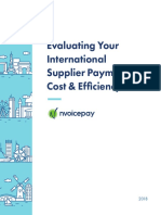 Evaluating Your International Supplier Payment Cost & Efficiency