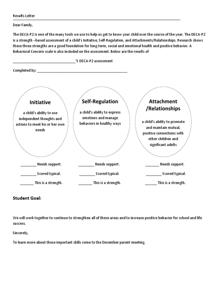 DECA-P2 Assessment Results Summary | PDF