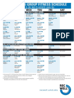 Winter 2018 GroupFitSchedule