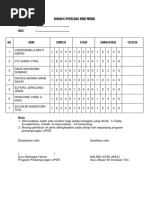 Borang Penilaian Diri Murid