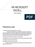 Dasar Microsoft Excell